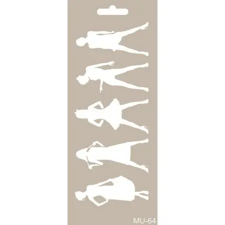 MU64 Mix Media Stencil