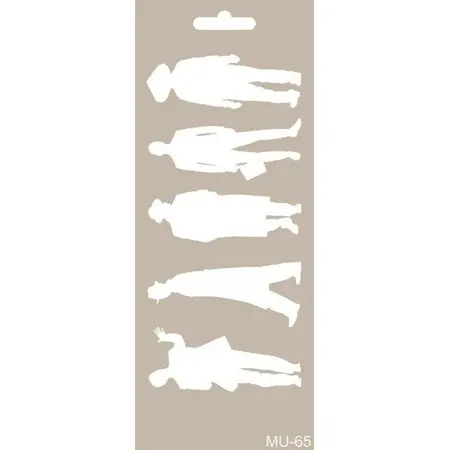 MU65 Mix Media Stencil