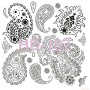 Leaf Model HD107 Home Decor 45x45 Stencil