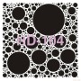 Geometrik Model HD104 Home Dekor 45x45 Stencil