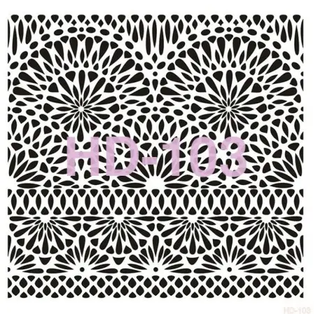 Dantel Model HD103 Home Dekor 45x45 Stencil