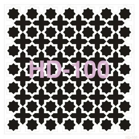 Geometrik Model HD100 Home Dekor 45x45 Stencil