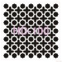 Geometrik Model HD100 Home Dekor 45x45 Stencil