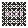 Geometrik Model HD100 Home Dekor 45x45 Stencil