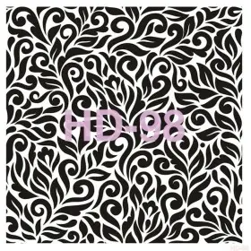 Yaprak Model HD98 Home Dekor 45x45 Stencil
