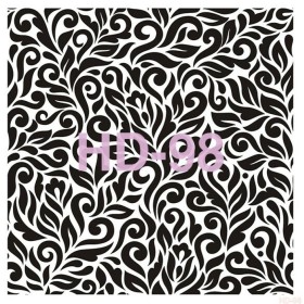 Yaprak Model HD98 Home Dekor 45x45 Stencil