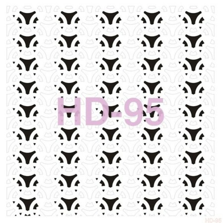 Geometrik Model HD95 Home Dekor 45x45 Stencil