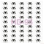 Geometrik Model HD95 Home Dekor 45x45 Stencil