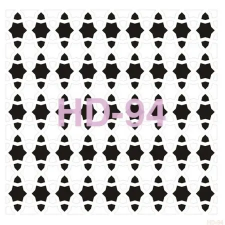 Geometrik Model HD94 Home Dekor 45x45 Stencil