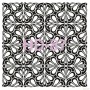 Geometrik Model HD87 Home Dekor 45x45 Stencil