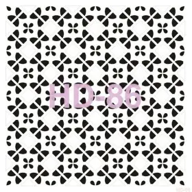 Geometrik Model HD86 Home Dekor 45x45 Stencil