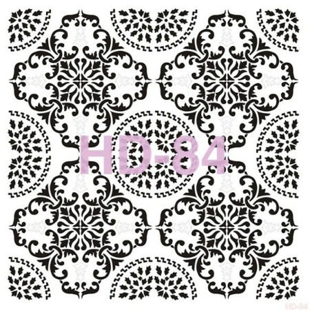 Fayans Model HD84 Home Dekor 45x45 Stencil