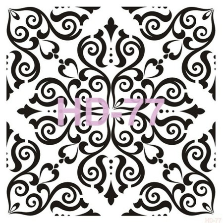 Fayans Model HD77 Home Decor 45x45 Stencil