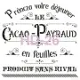Text Model HD26 Home Decor 45x45 Stencil