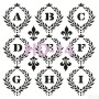 Alfabe Model HD14 Home Dekor 45x45 stencil