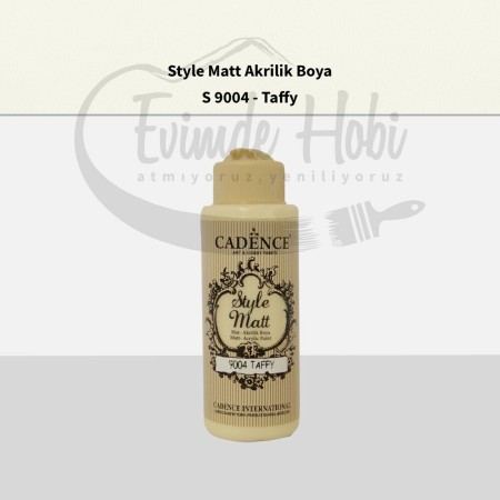 S9004 Taffy  Mat Akrilik Boya 120ML