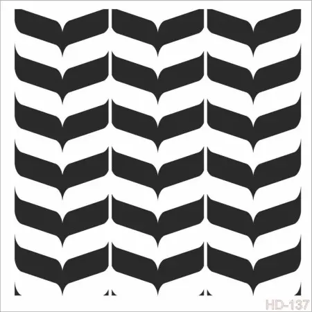 Doku Model HD137 Home Dekor 45x45 Stencil