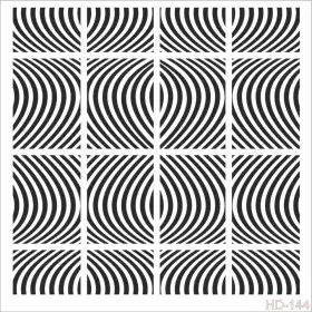 Sanrısal Model HD144 Home Dekor 45x45 Stencil