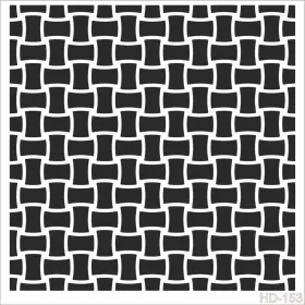 Geometrik Model HD153 Home Dekor 45x45 Stencil