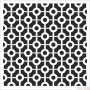 Geometrik Model HD159 Home Dekor 45x45 Stencil