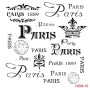 Text Model HDM10 Home Decor 25x25 Stencil