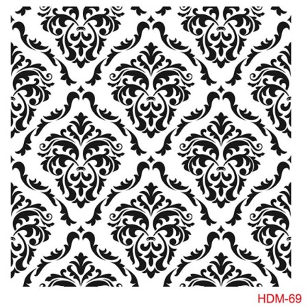Fayans Model HDM69 Home Dekor 25x25 Stencil