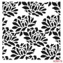 Çiçek Model HDM78 Home Dekor 25x25 Stencil