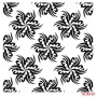 Çiçek Model HDM81 Home Dekor 25x25 Stencil
