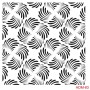 Fayans Model HDM83 Home Dekor 25x25 Stencil
