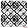 Geometrik Model HDM86 Home Dekor 25x25 Stencil
