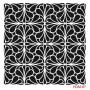 Geometrik Model HDM87 Home Dekor 25x25 Stencil