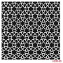Geometrik Model HDM90 Home Dekor 25x25 Stencil