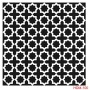 Geometrik Model HDM100 Home Dekor 25x25 Stencil