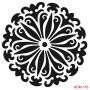 Mandala Model HDM116 Home Dekor 25x25 Stencil