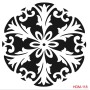 Mandala Model HDM118 Home Dekor 25x25 Stencil