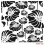 Yaprak Model HDM120 Home Dekor 25x25 Stencil
