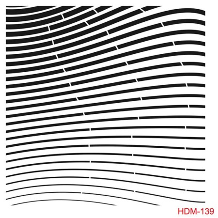 Doku Model HDM139 Home Dekor 25x25 Stencil