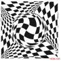 Geometrik Model HDM145 Home Dekor 25x25 Stencil