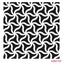 Geometrik Model HDM147 Home Dekor 25x25 Stencil