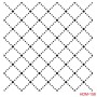 Geometrik Model HDM158 Home Dekor 25x25 Stencil
