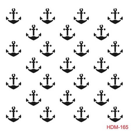 Çapa Model HDM165 Home Dekor 25x25 Stencil