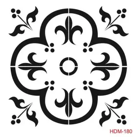 Fayans Model HDM180 Home Dekor 25x25 Stencil