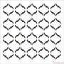 Fas Model EHDM03 Home Dekor 25x25 Stencil