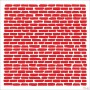TD01 Stone Wall Stencil 45x45 cm