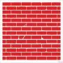 TD05 Stone Wall Stencil 30x30 cm