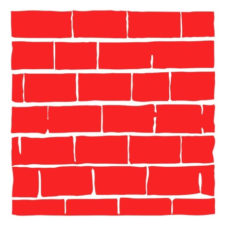 TD06 Stone Wall Stencil 45x45 cm