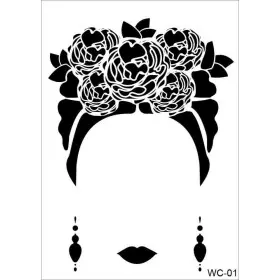 WC1  Woman Collection A4 Stencil