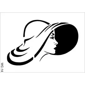 WC14 Woman Collection A4 Stencil