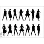 WC16 Woman Collection A4 Stencil