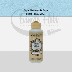 S9032 Bebek Mavi  Mat Akrilik Boya 120ML